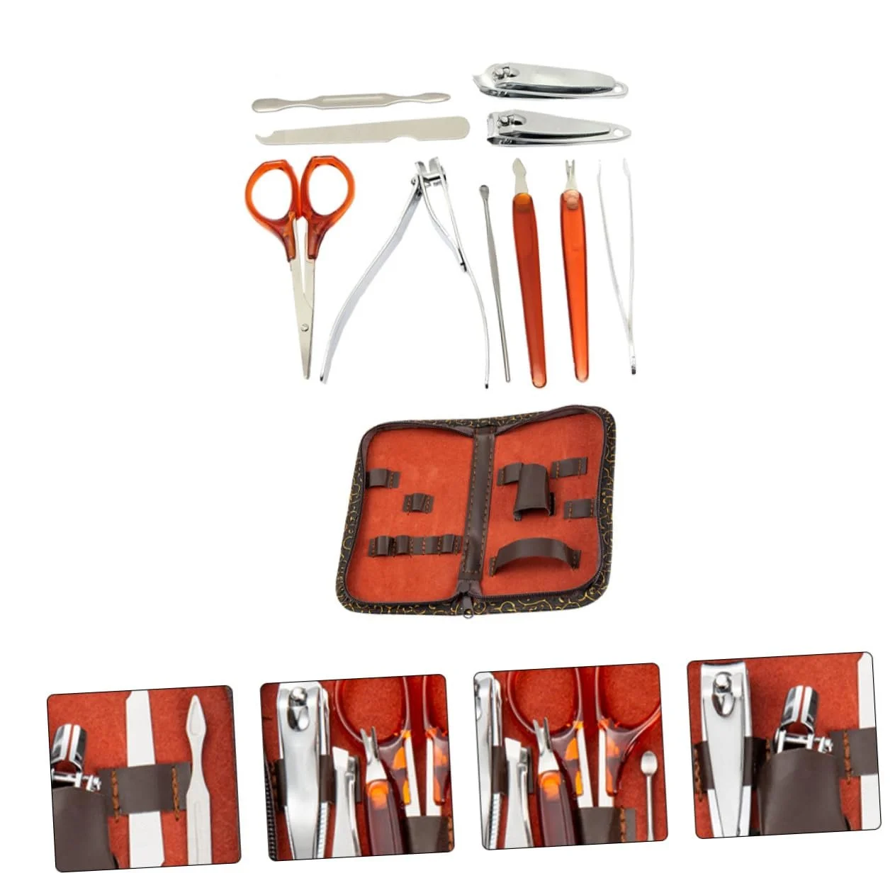 Набор для маникюра Healvian 1satz Инструменты для ухода за ногтями Портативный и легкий для дома и путешествий, фото №5 Набор для маникюра Healvian 1satz Инструменты для ухода за ногтями Портативный и легкий для дома и путешествий, фото №5