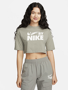 Футболка Nike NSW CROP TEE GLS FZ4635-053 Темно-серый XS - Фото 1