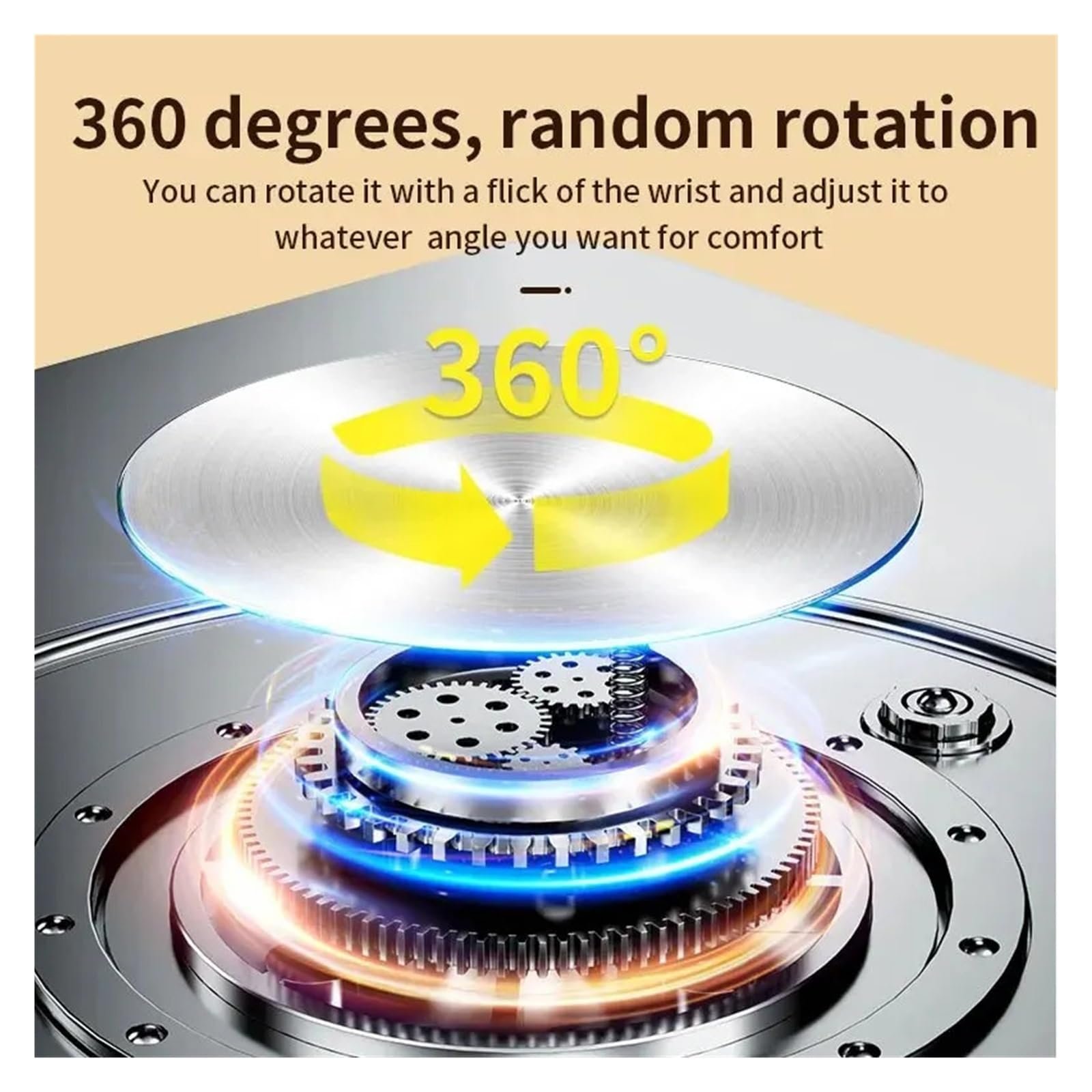 Подставка для ноутбука Алюминиевый сплав Складная Подставка для планшета Вращающаяся Подставка для ноутбука Портативный Складной держатель Поддержка охлаждения, фото №4
