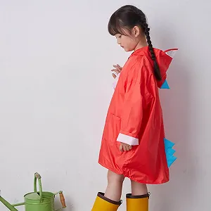 Весеннее, летнее пончо для мальчиков и девочек, однотонное, на пуговицах, толстое synthetic.ua - Фото 1