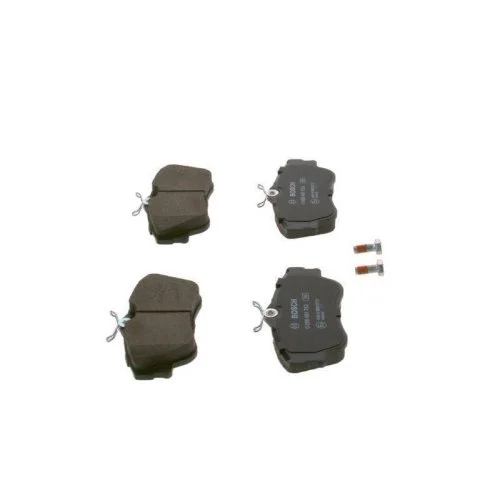 Комплект тормозных колодок, дисковый тормоз BOSCH 0 986 461 753 для AUDI MERCEDES-BENZ SEAT, фото №4