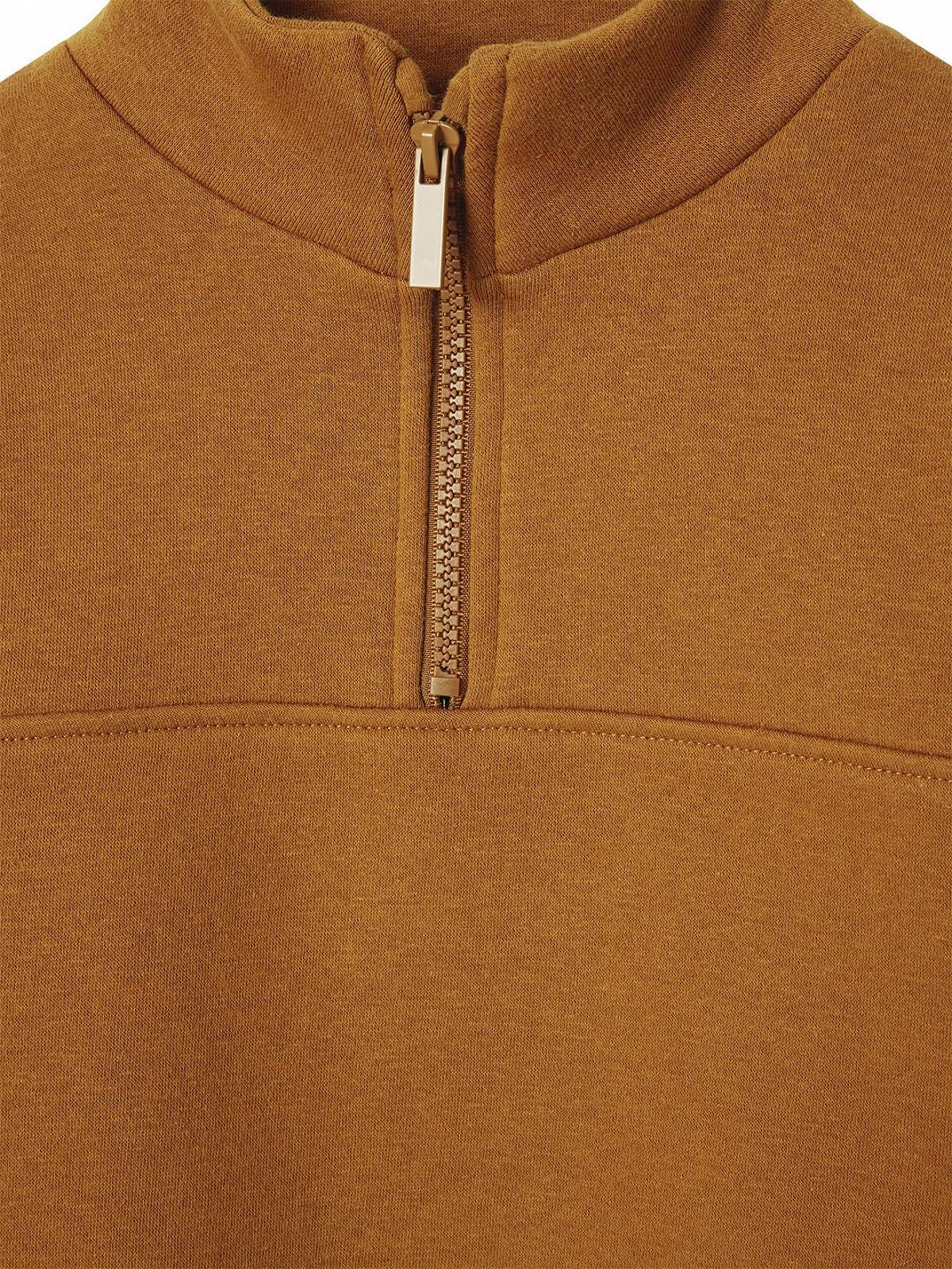 Сорочка з переробленого трикотажу для хлопчика Vertbaudet Стійка комір Баскетбольний принт, фото №4