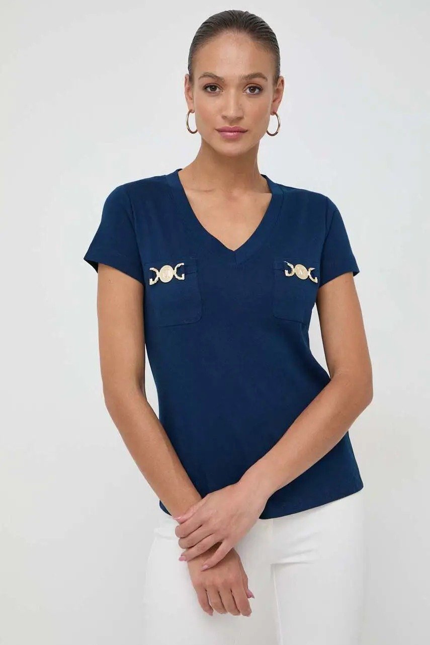 Мужская футболка Marciano by Guess Glam-Casual Темно-синий - M, фото №1