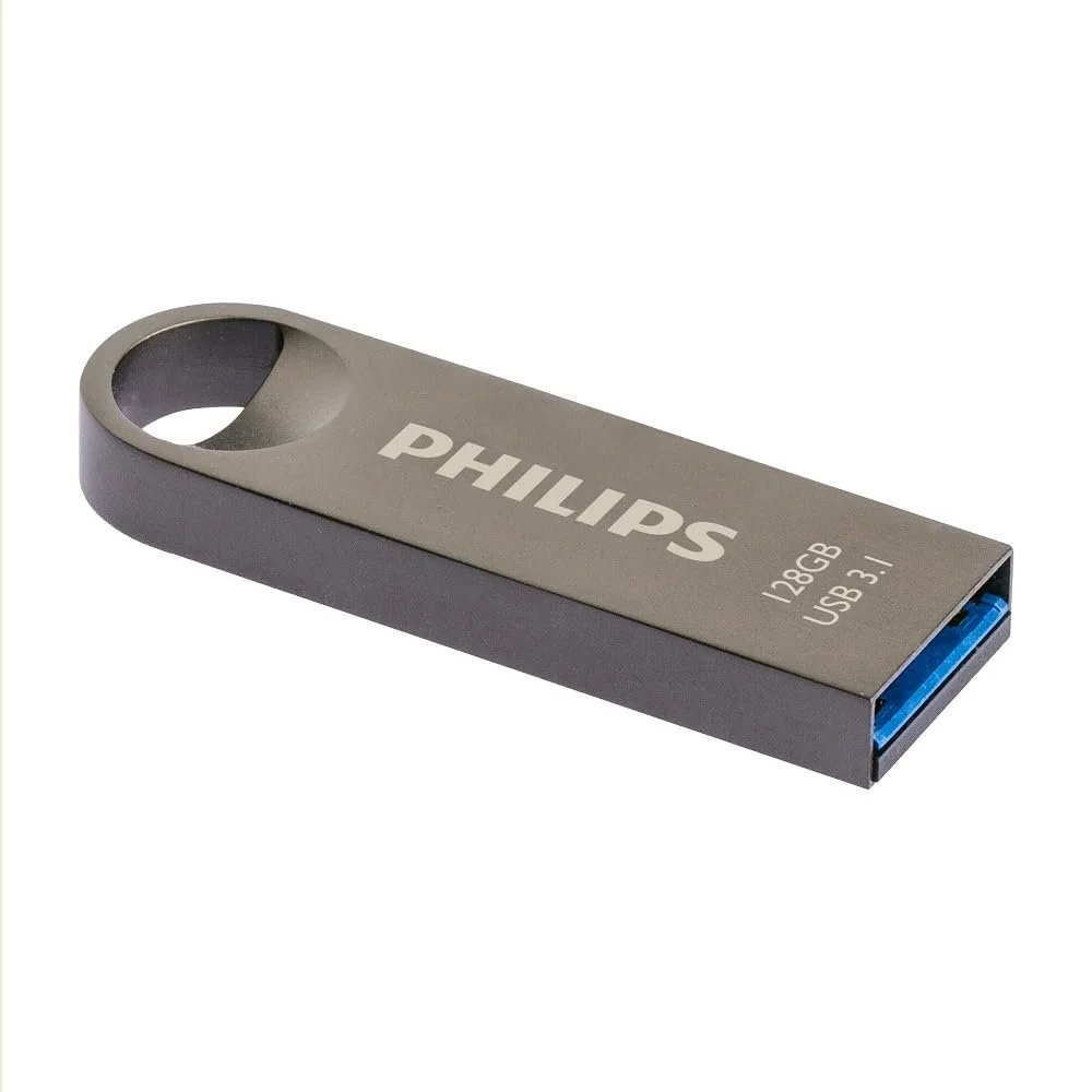 USB-флеш-накопичувач Philips Moon Edition Ultra Speed 3.1 128 ГБ 180 МБ/с Антрацит, фото №1