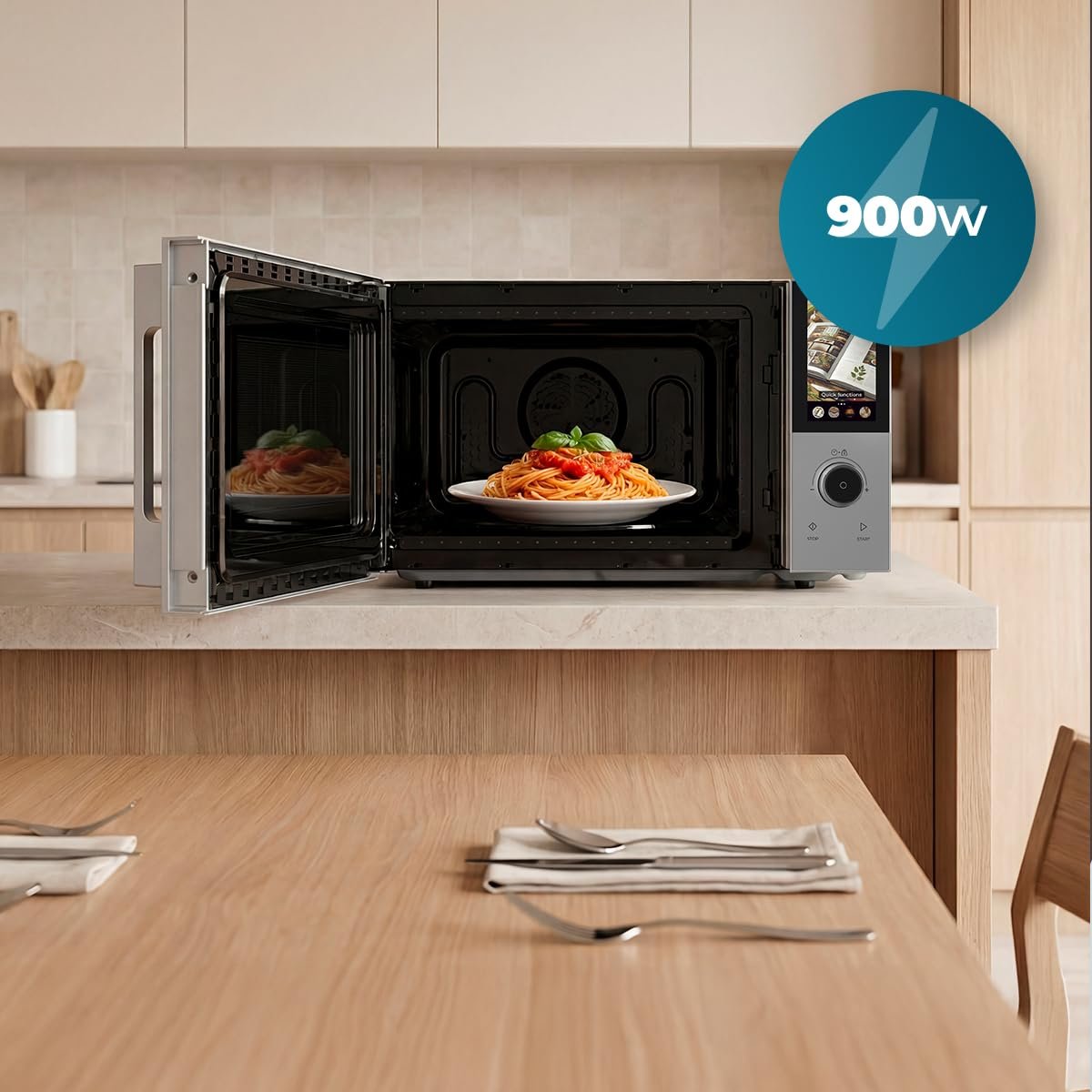 Микроволновая печь Cecotec Convection 2800 Touch 28 л 900 Вт гриль конвекция, фото №4 Микроволновая печь Cecotec Convection 2800 Touch 28 л 900 Вт гриль конвекция, фото №4