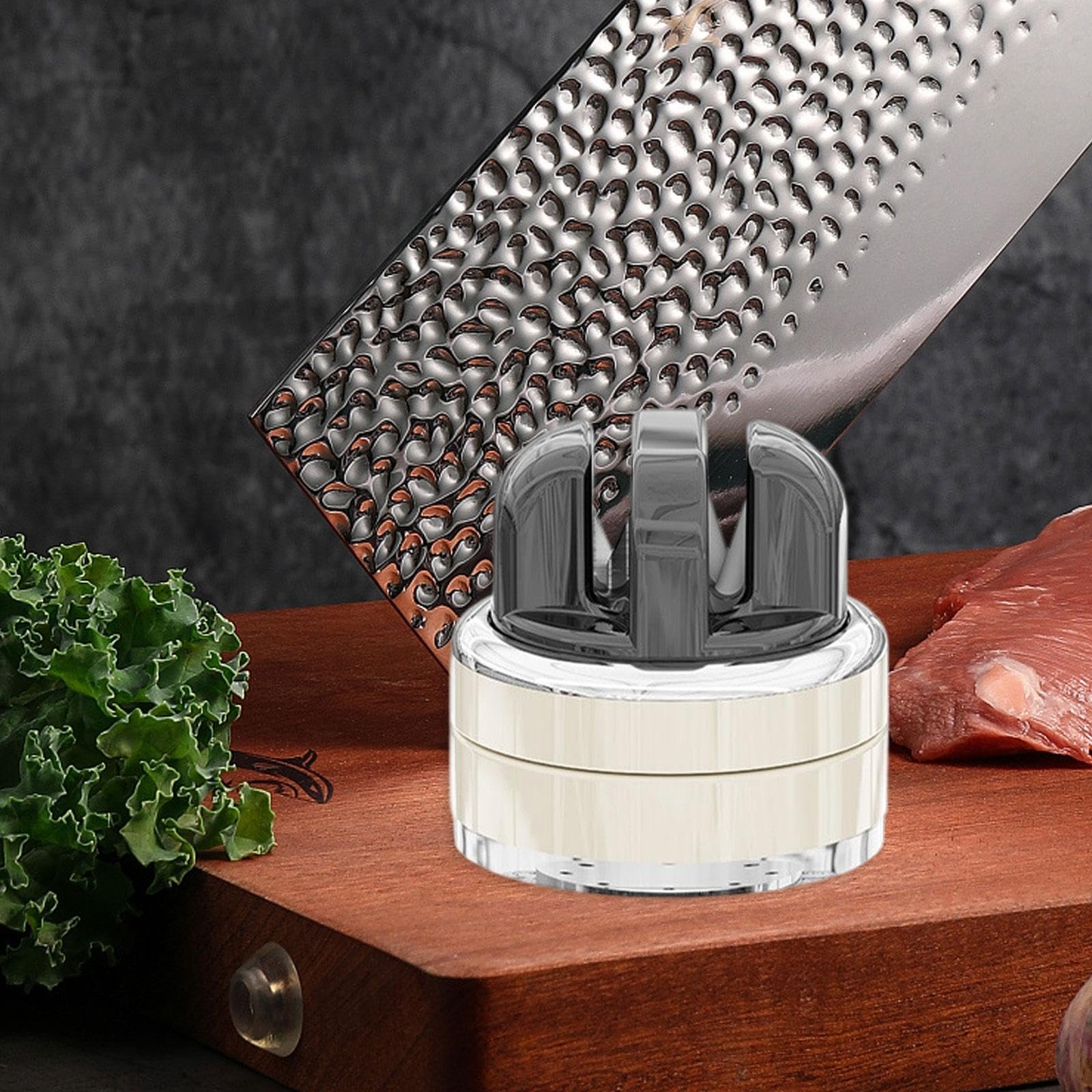 Точило для кухонних ножів вакуумна на присосці Чорна 5.8 x 5.8 см, фото №4 Точило для кухонних ножів вакуумна на присосці Чорна 5.8 x 5.8 см, фото №4