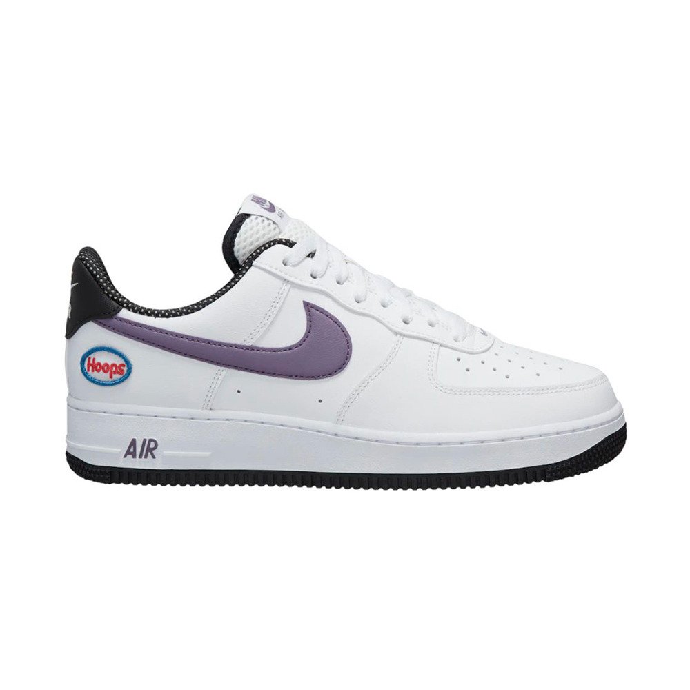 Кросівки Nike air force 1 low hoops white canyon purple 46, фото №5