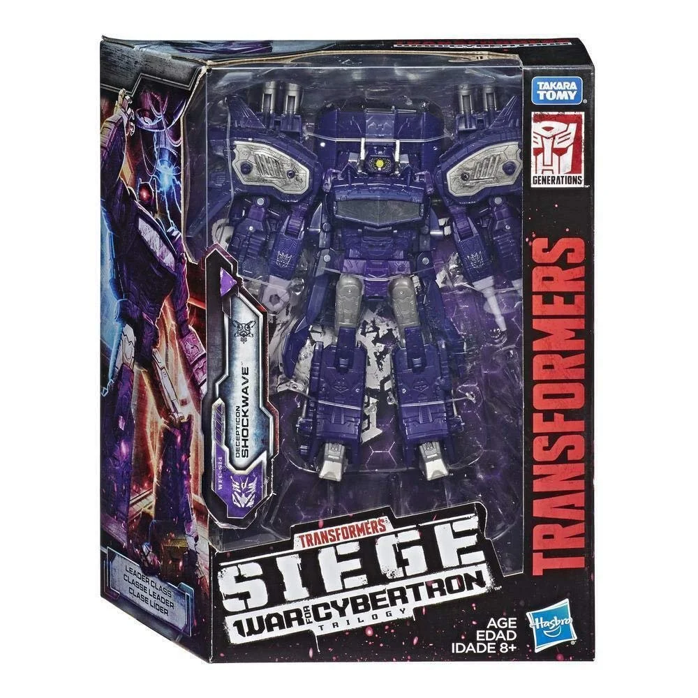 Фігурка Transformers Generations War for Cybertron Siege Shockwave, фото №4