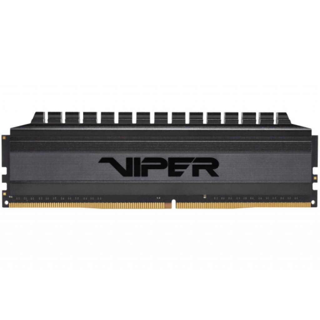 Оперативна пам'ять для ПК DDR4 16GB 2x8GB 3600 MHz Viper Blackout Patriot PVB416G360C7K, фото №1