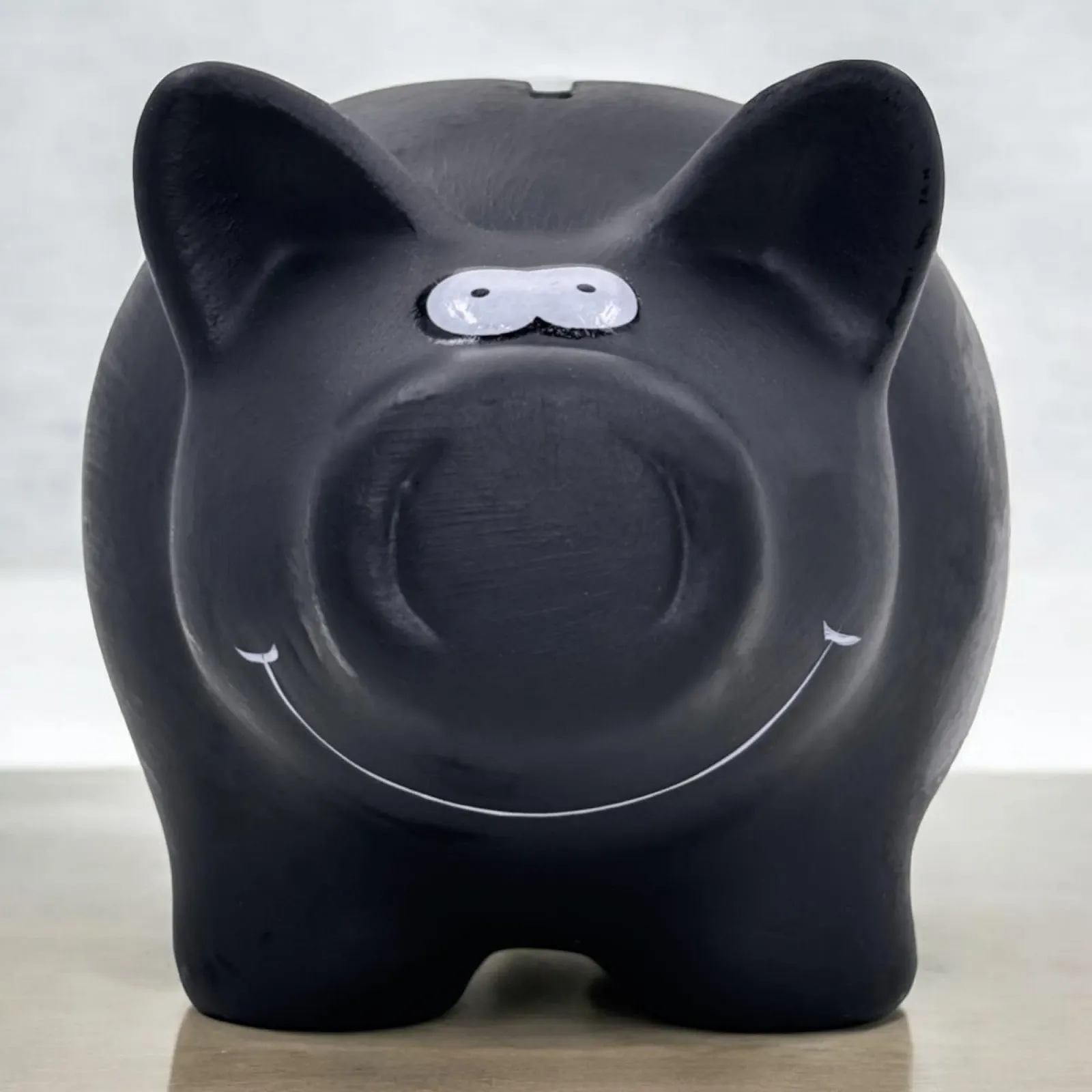 Скарбничка MIJOMA Свиня керамічна з грифельним покриттям та замком, фото №9