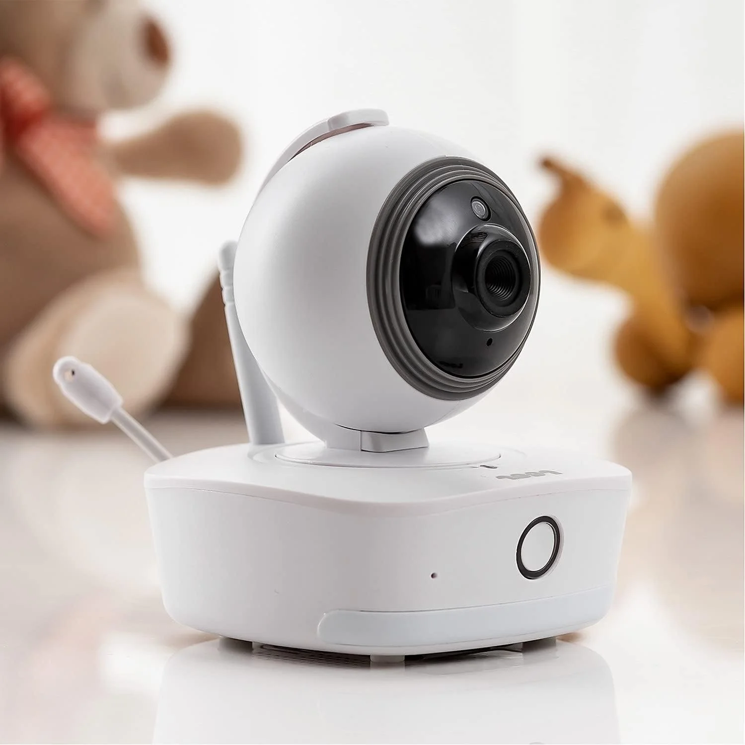 Видеоняня reer BabyCam Move / Wi-Fi / 720p HD / Поворот 330° / Управление со смартфона / Ночник / White, фото №2
