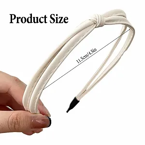 Набір жіночих обручів 5 штук synthetic.ua - Фото 1