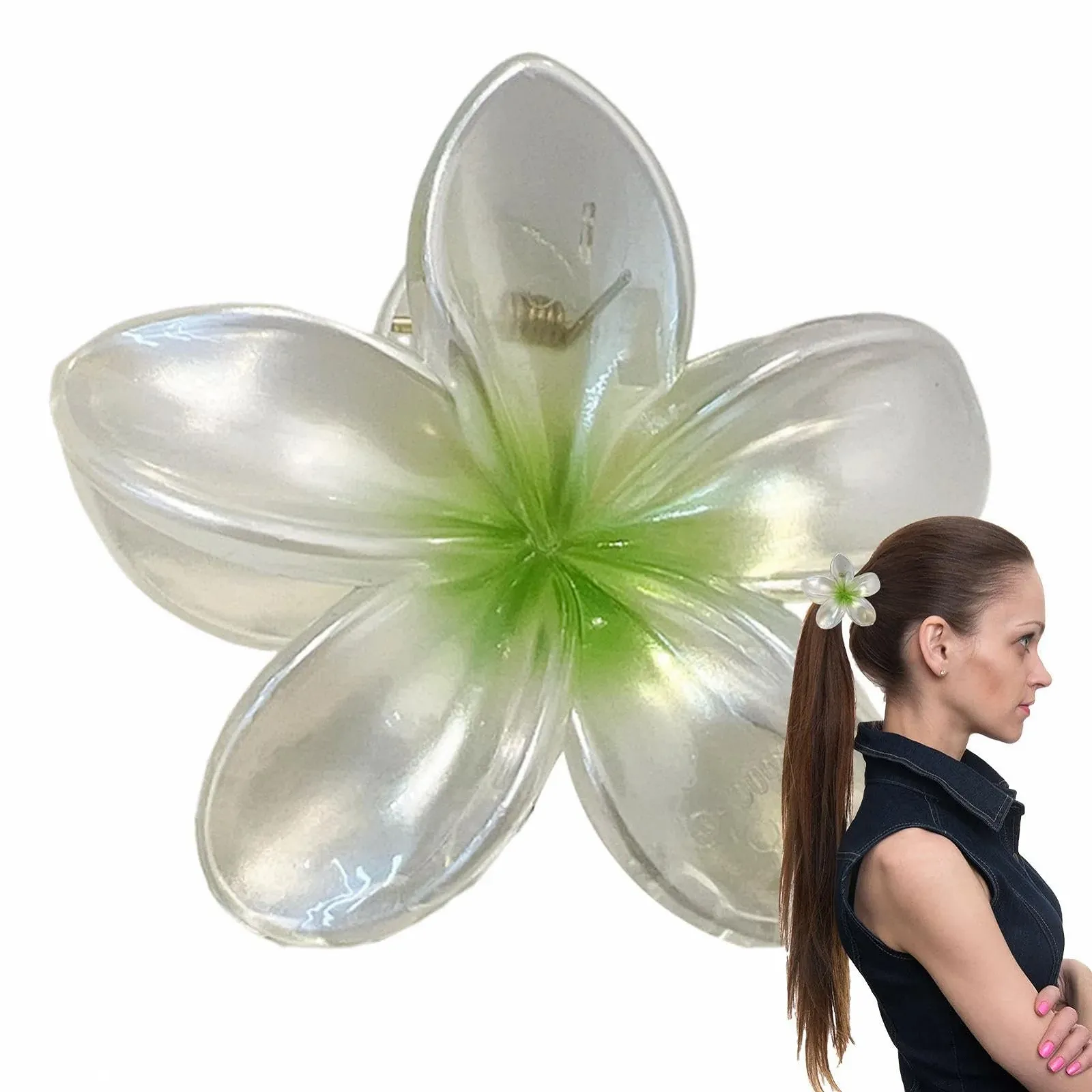 Заколка краб для волос Цветок, крабики для волос для женщин, заколки для волос в форме цветка для пляжа, отдыха, прогулок, мероприятий, фото №9 Заколка краб для волос Цветок, крабики для волос для женщин, заколки для волос в форме цветка для пляжа, отдыха, прогулок, мероприятий, фото №9