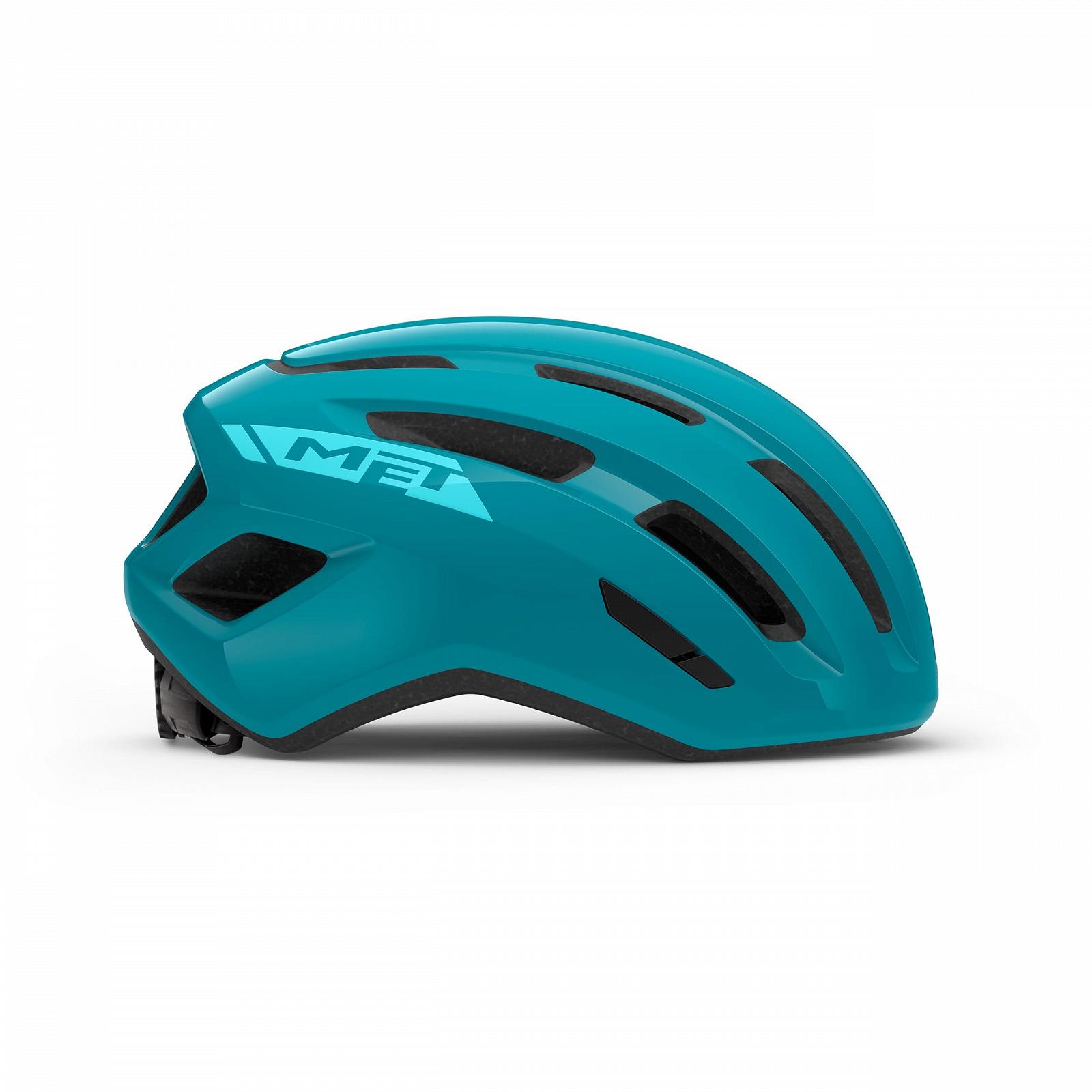 Велосипедний шолом MET Miles MIPS Shiny Teal Medium/Large, фото №2
