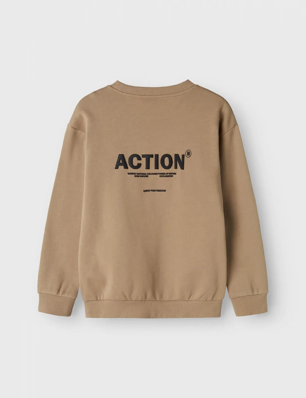 Світшот NAME IT Nkmnefiks LS RLX Sweat Bru для хлопчиків, фото №2