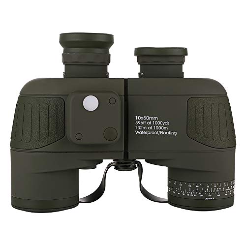 Бинокль Military Telescope 10X50 с компасом зелёный, фото №3 Бинокль Military Telescope 10X50 с компасом зелёный, фото №3