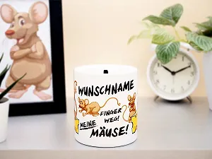 Копилка Mice Керамическая Белая synthetic.ua - Фото 1