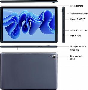 Планшет 10.1" Lville OC101 4+4/128Gb 8 ядер Android 13 5000 mAh Сірий synthetic.ua - Фото 1