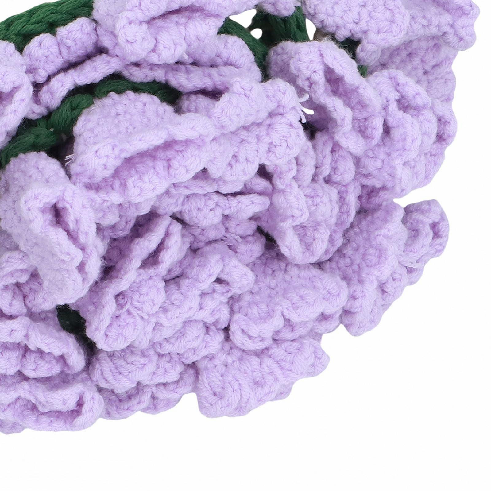 Покривало Greensen Серія Ручна робота Модель Квітковий букет 3D 60 см Фіолетовий, фото №7 Покривало Greensen Серія Ручна робота Модель Квітковий букет 3D 60 см Фіолетовий, фото №7