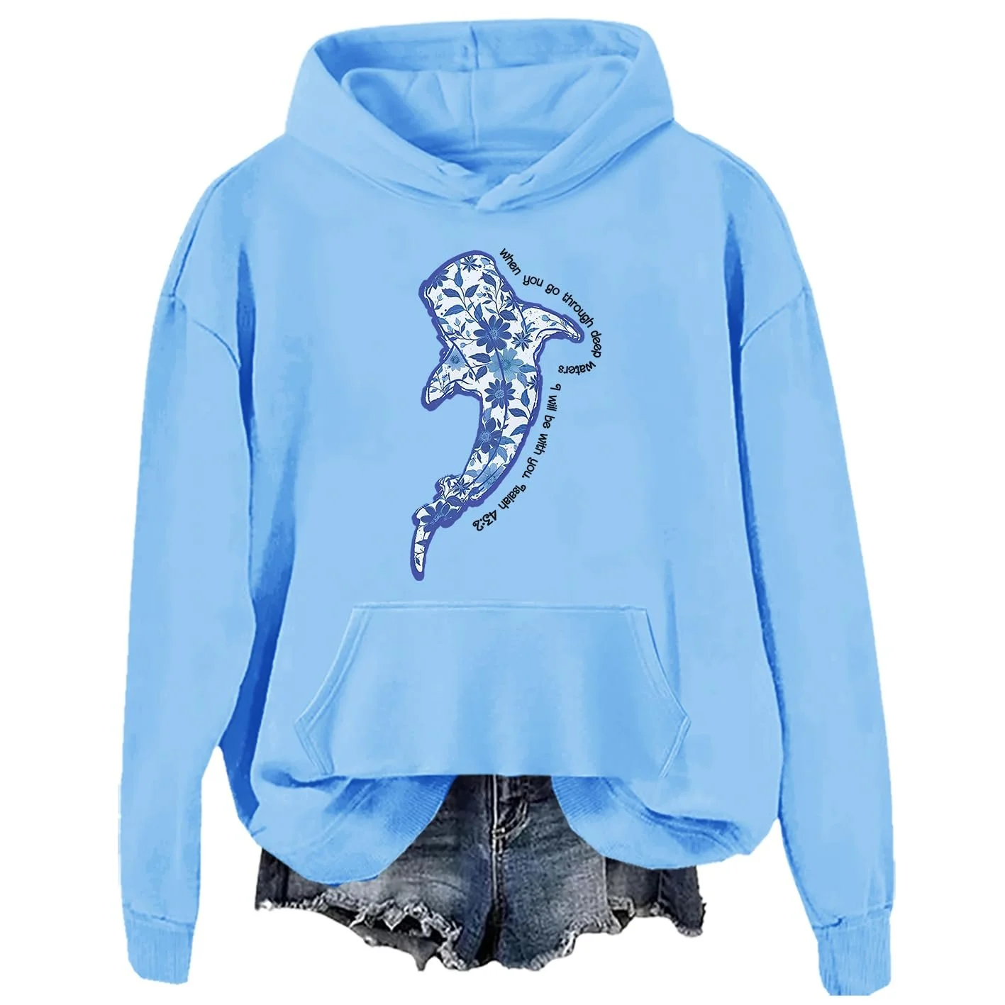 Худі Whale Shark Christian Whale Ocean, фото №1