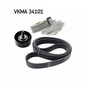 Комплект поліклинового ременя SKF VKMA 34101 для FORD MAZDA synthetic.ua - Фото 1