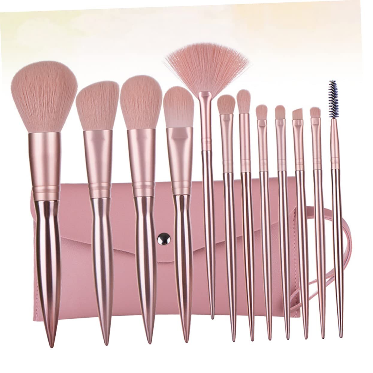 Набор кистей для макияжа Beaupretty 24 шт, цвет пасты из бобов, фото №7
