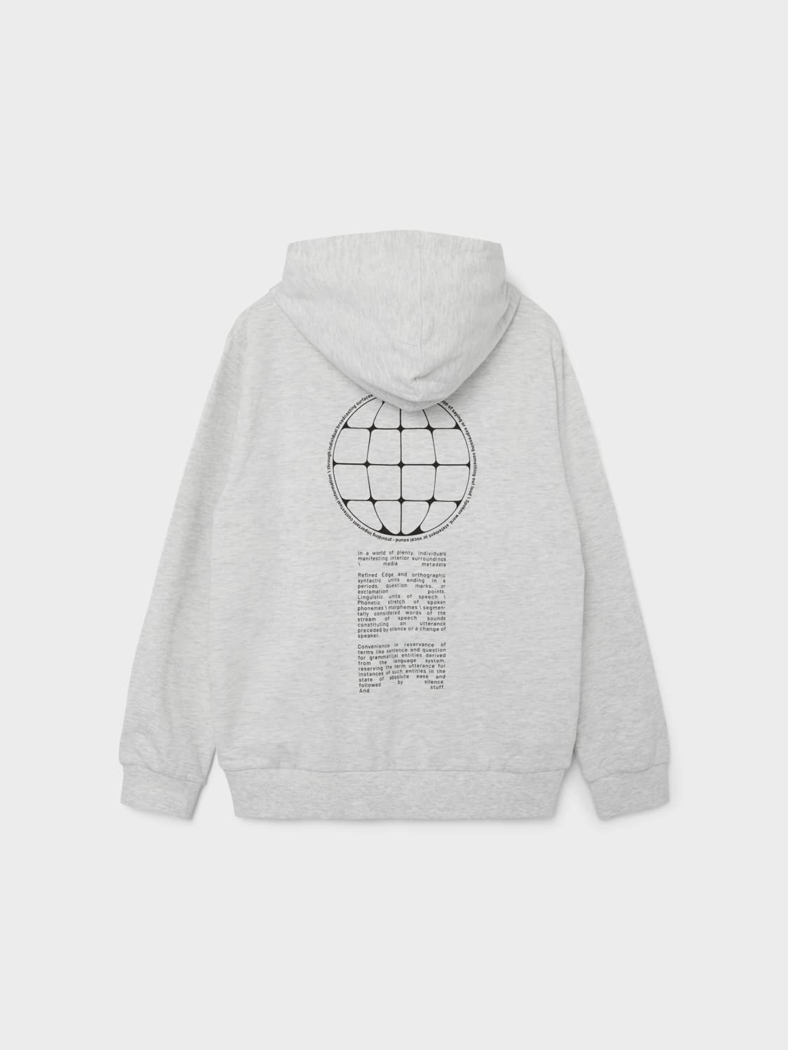 Толстовка NAME IT Nlmfontent LS Bru Sweat W. Hood для мальчиков, фото №2