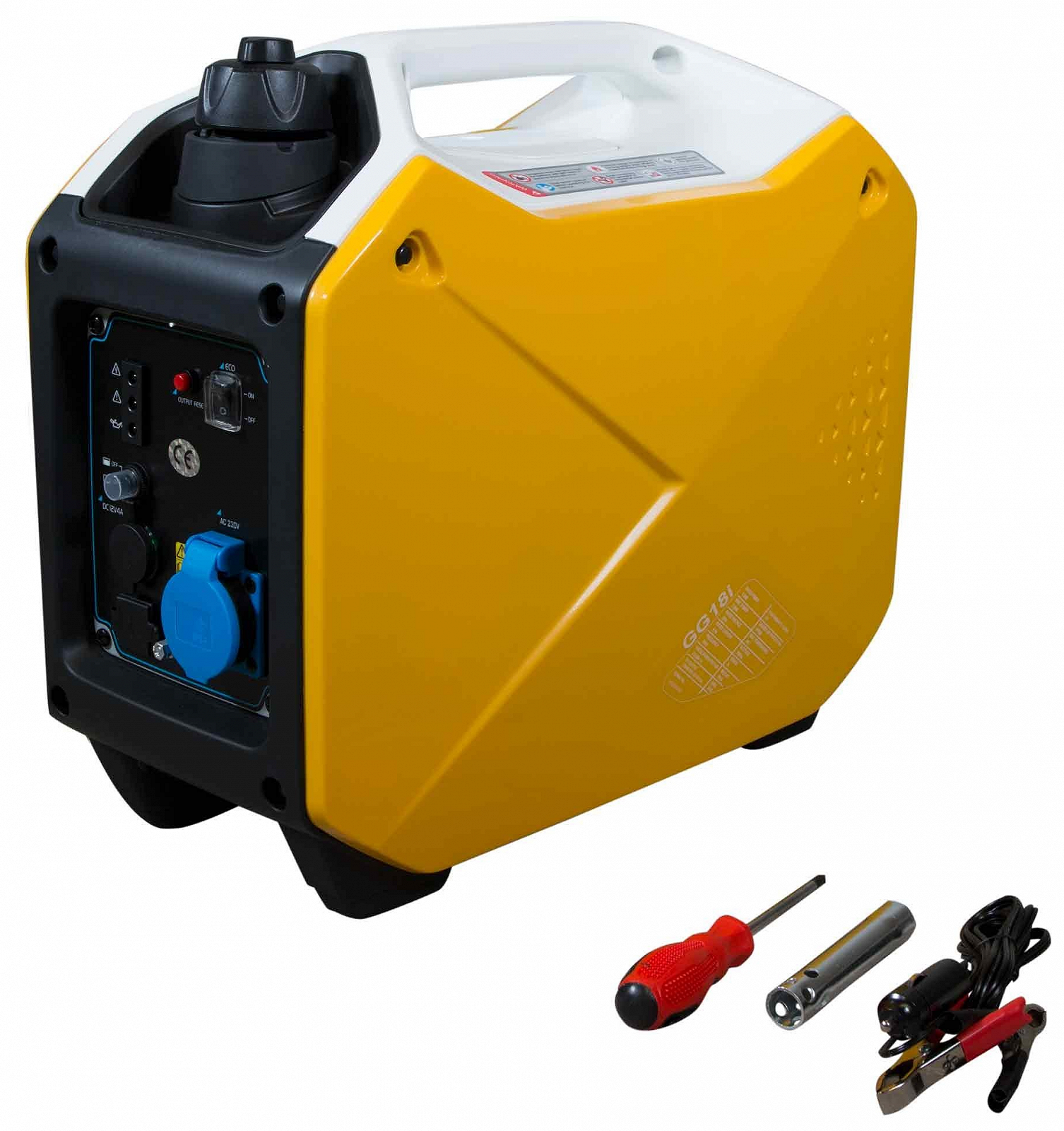 Инверторный бензиновый (4-х тактный) генератор ITC Power GG18I 1500 / 1800 Вт, фото №10