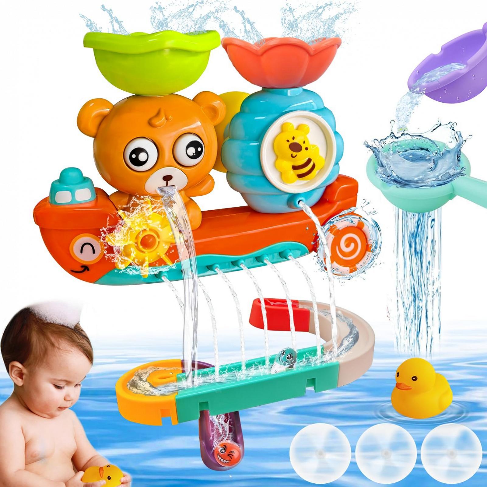 Игрушка для ванны Медведь Водопад, фото №1