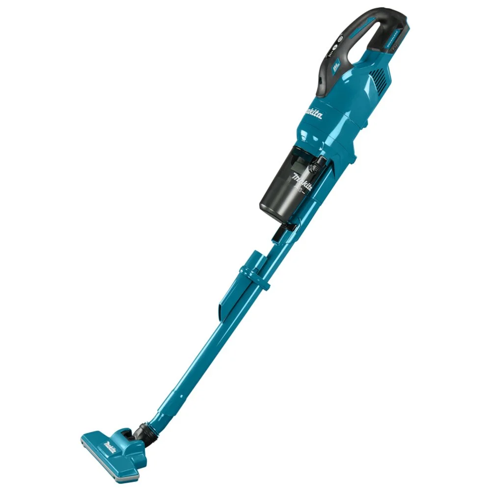 Аккумуляторный пылесос Makita DCL286FZB / 18V / Бирюзовый, фото №1