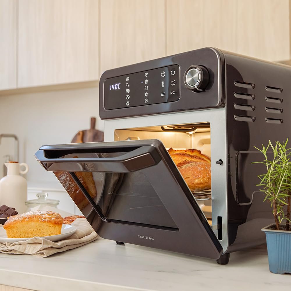 Печь-мультипечь Cecotec Bake&Fry 1500 Touch 15 л 1700 Вт из нержавеющей стали, фото №7 Печь-мультипечь Cecotec Bake&Fry 1500 Touch 15 л 1700 Вт из нержавеющей стали, фото №7