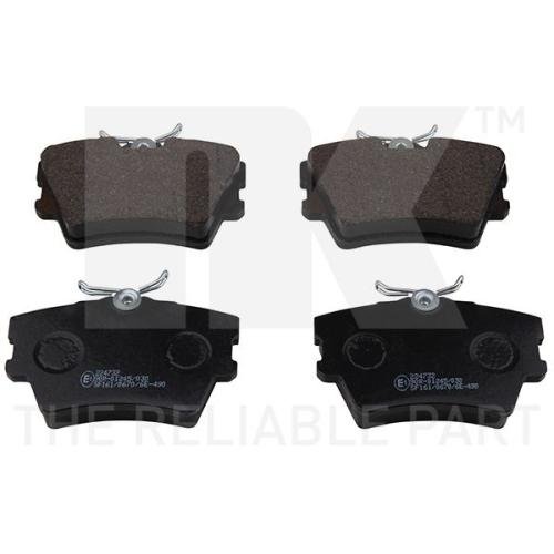 Гальмівний диск NK 204767 для VW задня вісь, фото №5