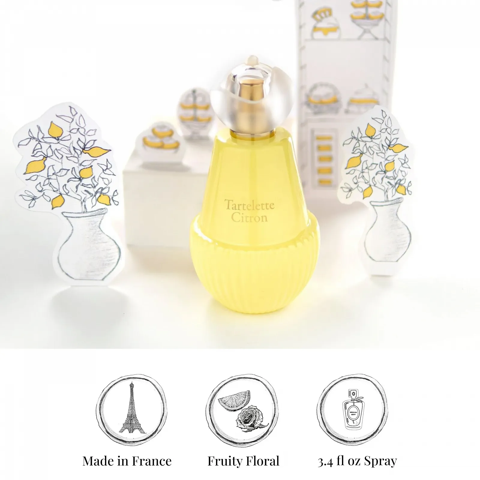 Парфюмированная вода JEANNE ARTHES French Way Of Life Tea Time in Paris Lemon Tart 100 мл, фото №4 Парфюмированная вода JEANNE ARTHES French Way Of Life Tea Time in Paris Lemon Tart 100 мл, фото №4