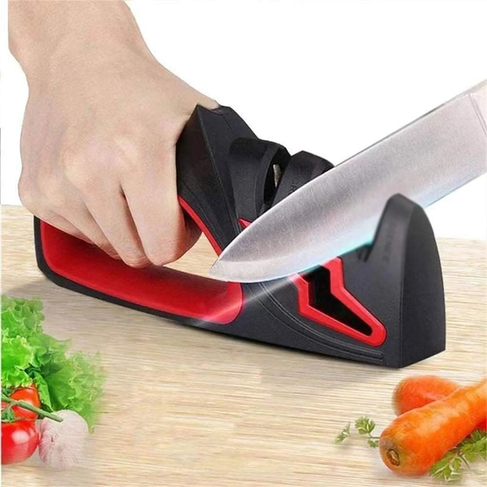 Точило для ножів та ножиць 4 в 1 ручна портативна, фото №5 Точило для ножів та ножиць 4 в 1 ручна портативна, фото №5