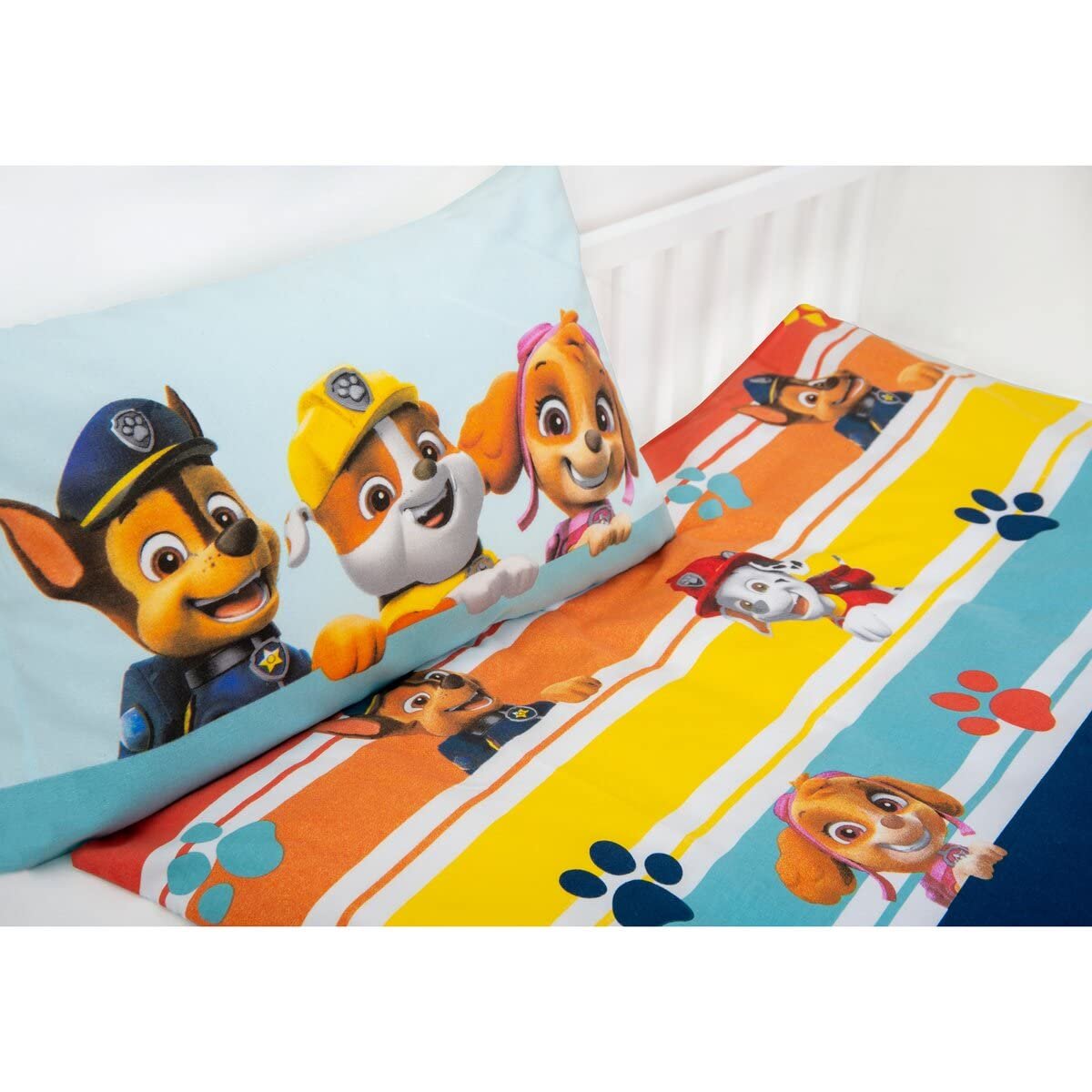 Комплект постільної білизни Herding Paw Patrol Наволочка 40 x 60 см Підодіяльник 100 x 135 см Різнобарвний, фото №5