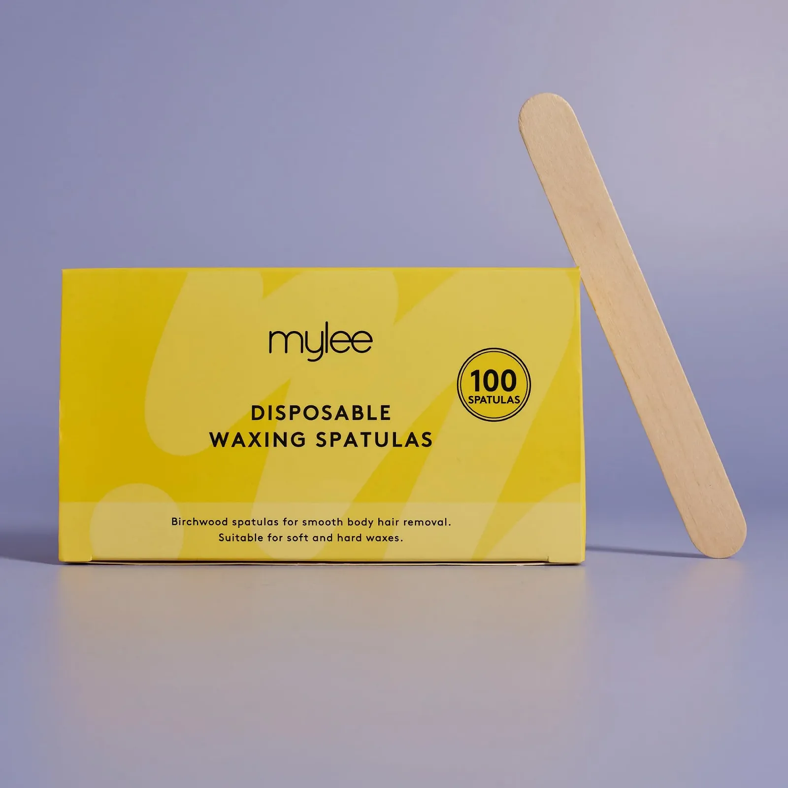 Шпатели деревянные для депиляции одноразовые Mylee 100 шт., фото №2