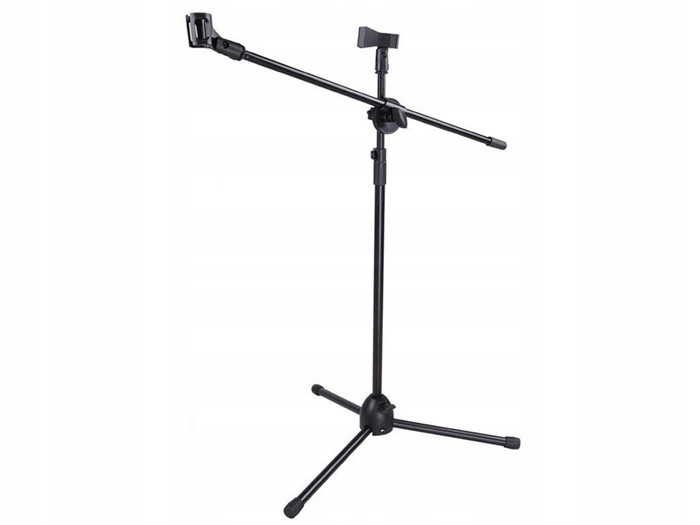 Стойка для микрофона стойка журавль 200 см 2 держатели, фото №1 Стойка для микрофона стойка журавль 200 см 2 держатели, фото №1
