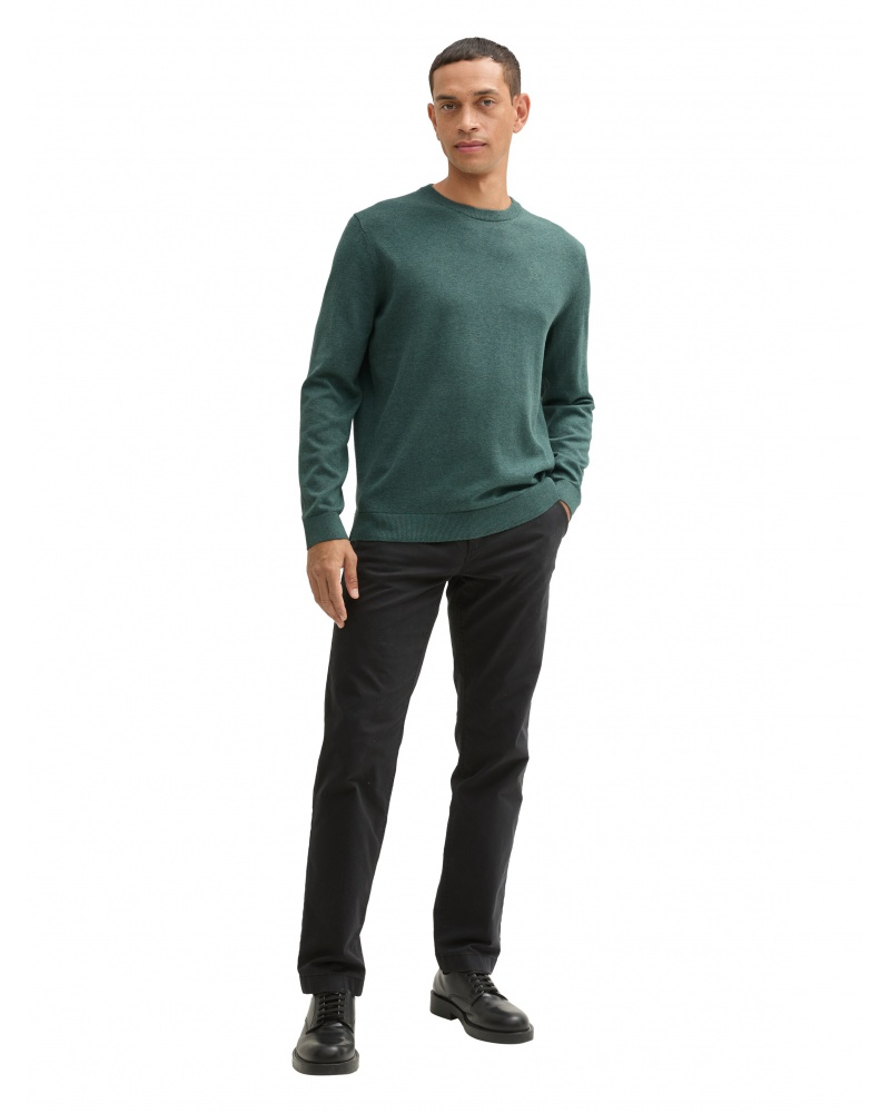 Джемпер men's Pullover sweater TomTailor Зелений XL, фото №3
