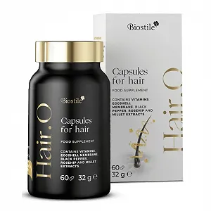 Капсулы Biostile Hair.O - против выпадения волос и для здорового роста волос (60 капсул) - Фото 1