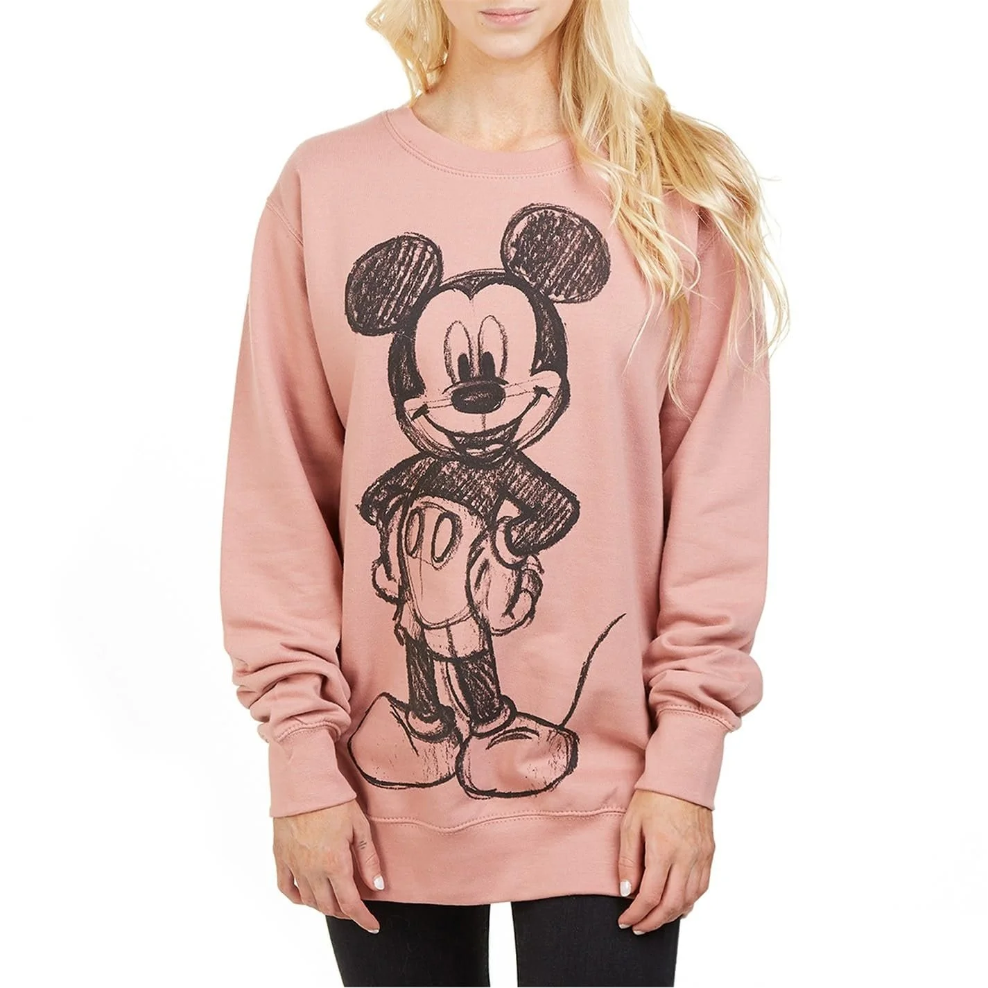 Женский свитшот Disney Mickey Forward Sketch, фото №3