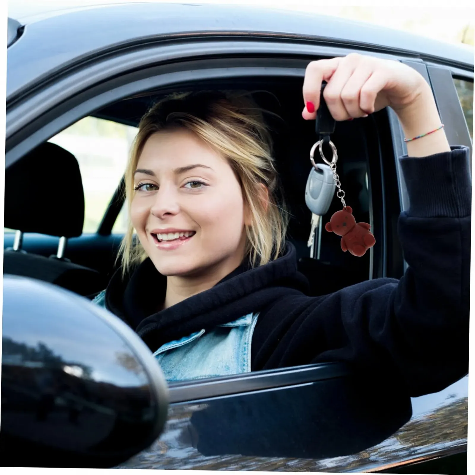 Блеск для губ Брелок Медведь Блеск для губ Брелок для ключей С пятном для губ Брелок для ключей с держателем для ключей Милый макияж Белый, фото №5 Блеск для губ Брелок Медведь Блеск для губ Брелок для ключей С пятном для губ Брелок для ключей с держателем для ключей Милый макияж Белый, фото №5