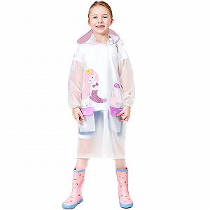 Дитячий дождевик-пончо Куртка от дождя для мальчиков Водонепроницаемая ветровка Куртка-пальто для мальчиков Женская зимняя куртка от дождя 98 - Фото 1