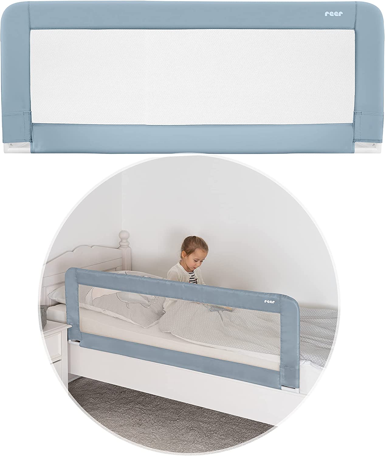 Защитный поручень для кроватки Reer Sleep'n Синий, фото №1
