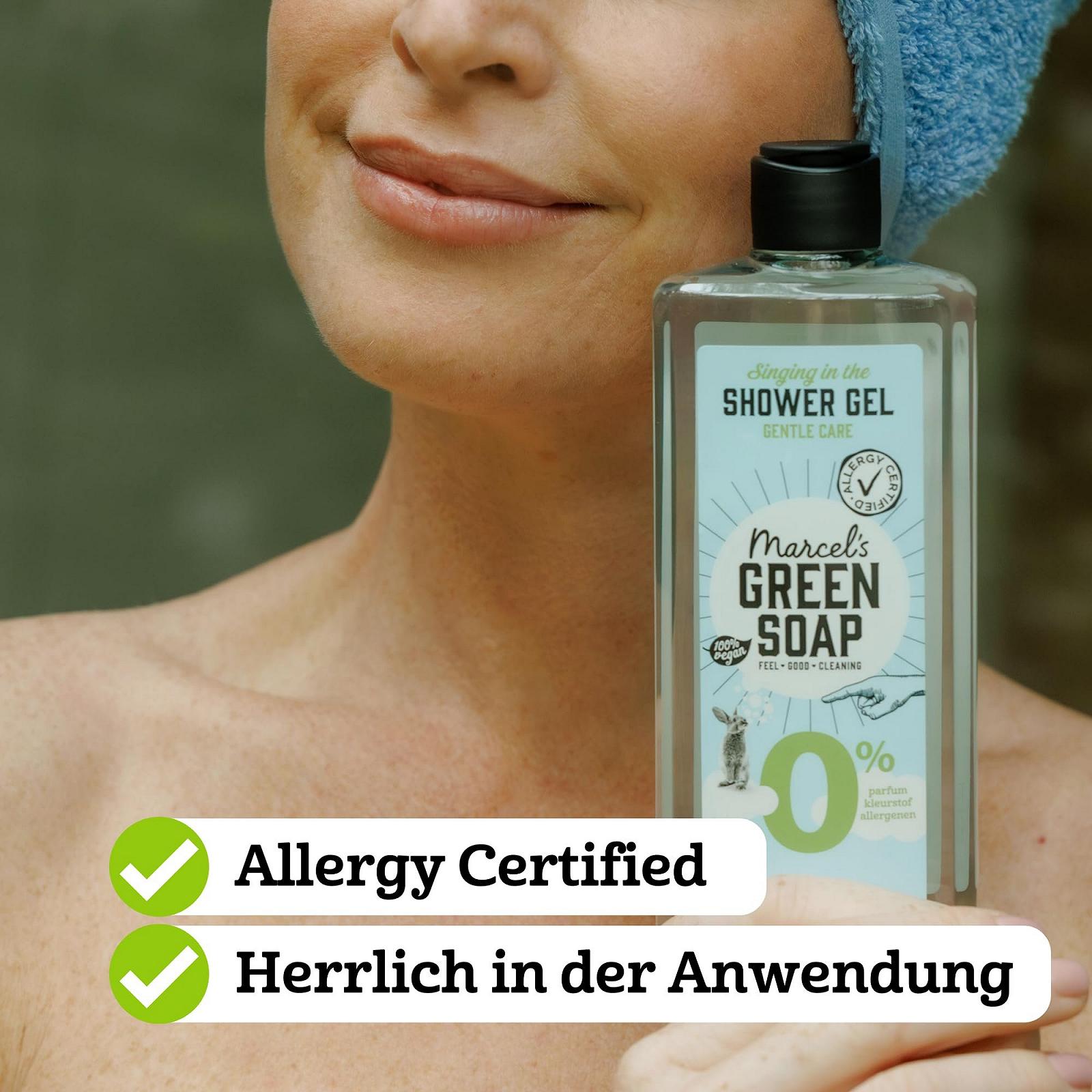 Гель для душа Marcel's Green Soap 0% гипоаллергенный веганский, фото №3 Гель для душа Marcel's Green Soap 0% гипоаллергенный веганский, фото №3