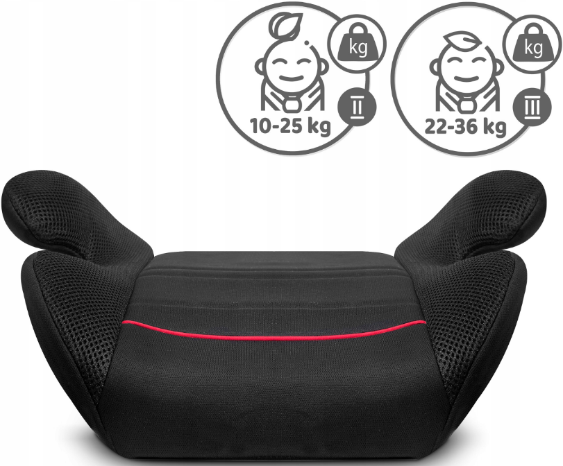 Автокресло бустер Ricokids BARIFLEX черный Польша, фото №3