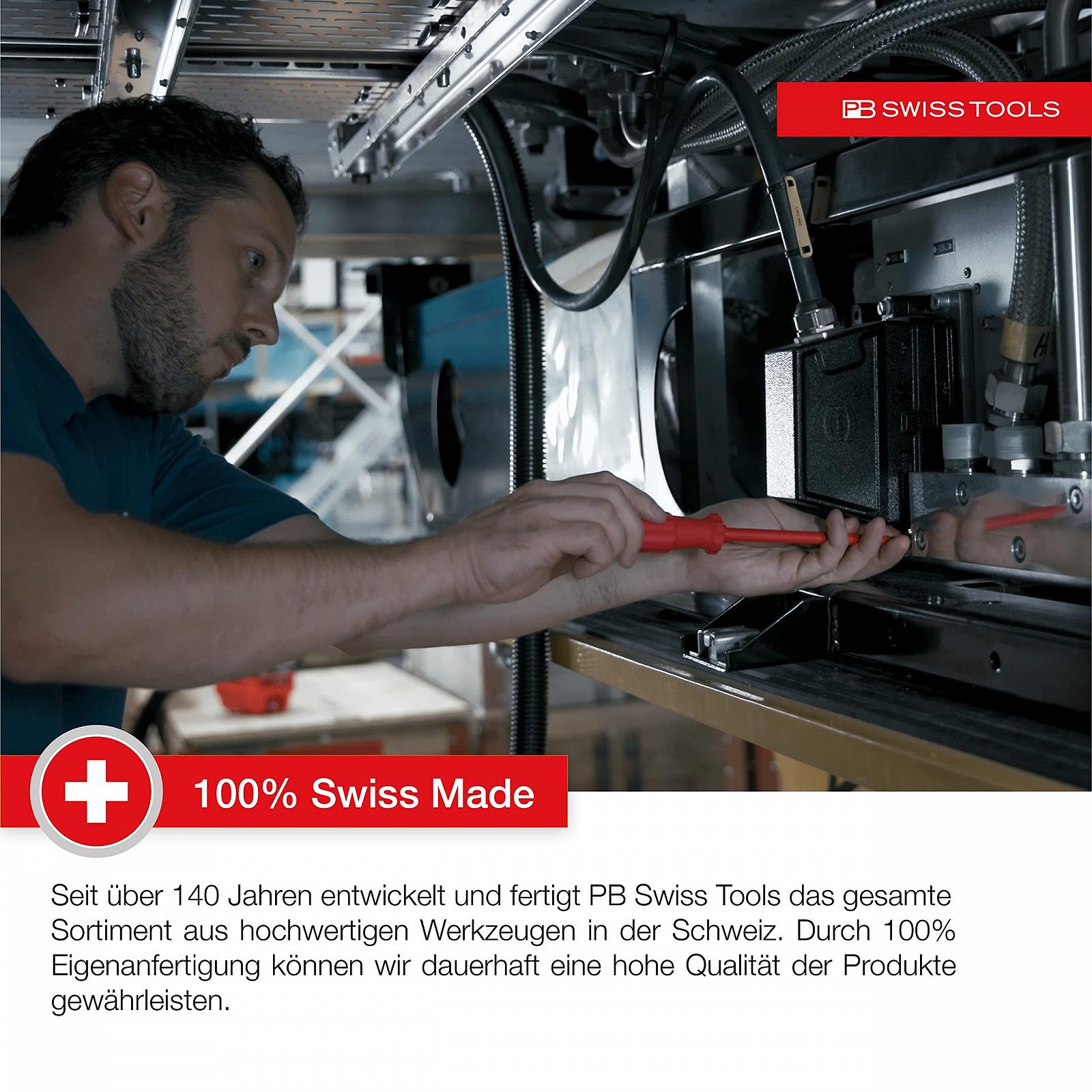 Набор отверток PB Swiss Tools PB 5539 VDE шлицевые 3 шт. 1000 В, фото №6 Набор отверток PB Swiss Tools PB 5539 VDE шлицевые 3 шт. 1000 В, фото №6