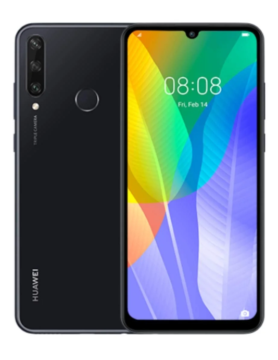 Смартфон HUAWEI Y6P Dual SIM Midnight Black, фото №3