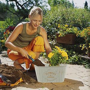 Горщики квіткові підвісні 3 шт. Металеві Вінтажні зі знімними гачками 27 x 14,5 x 24 см Scatter synthetic.ua - Фото 1