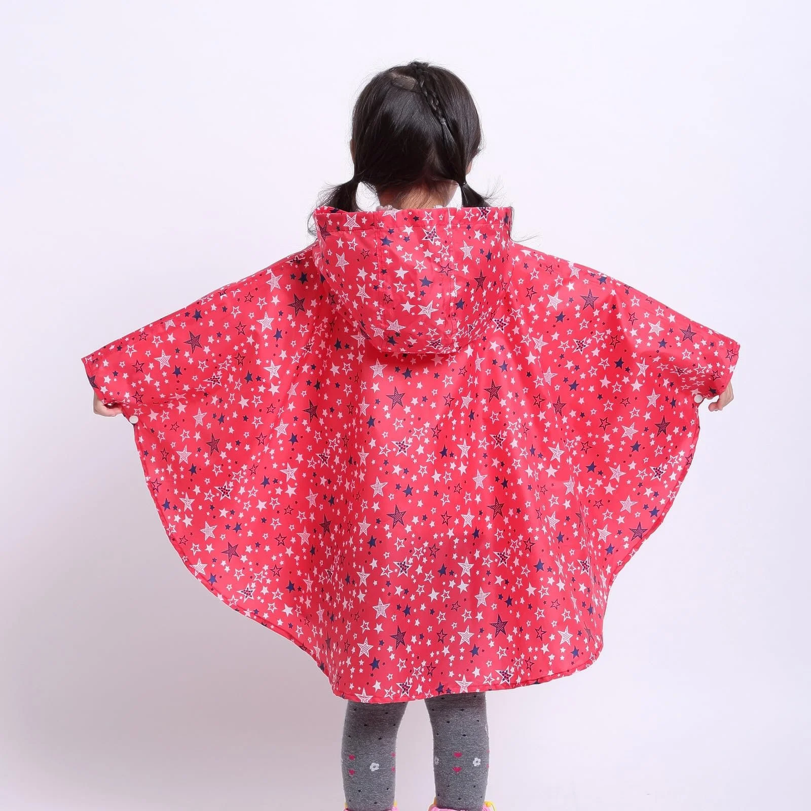 Дитяче пончо от дождя с капюшоном EQWIGKEIT, фото №5