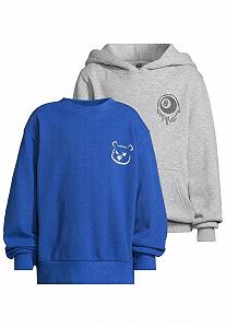 Комплект Худи и свитшот Urban Classics - Длинный рукав - Melting 8 Ball & Angry Teddy - Фото 1